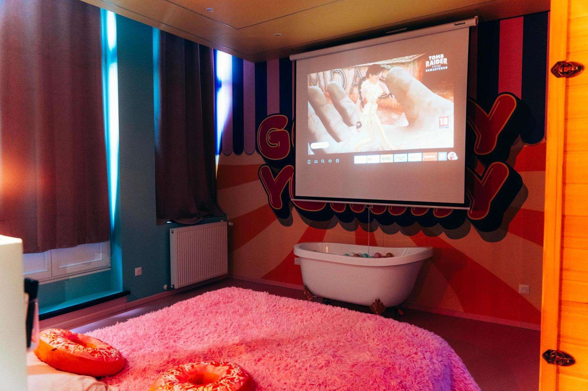 דואי Capsule Bonbon - Balneo - Sauna - Billard - Nintendo Switch מראה חיצוני תמונה