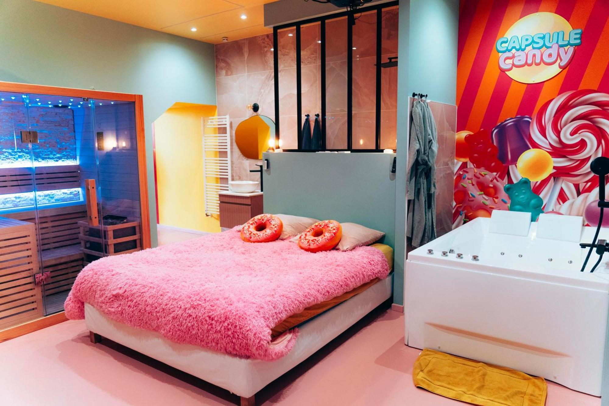 דואי Capsule Bonbon - Balneo - Sauna - Billard - Nintendo Switch מראה חיצוני תמונה